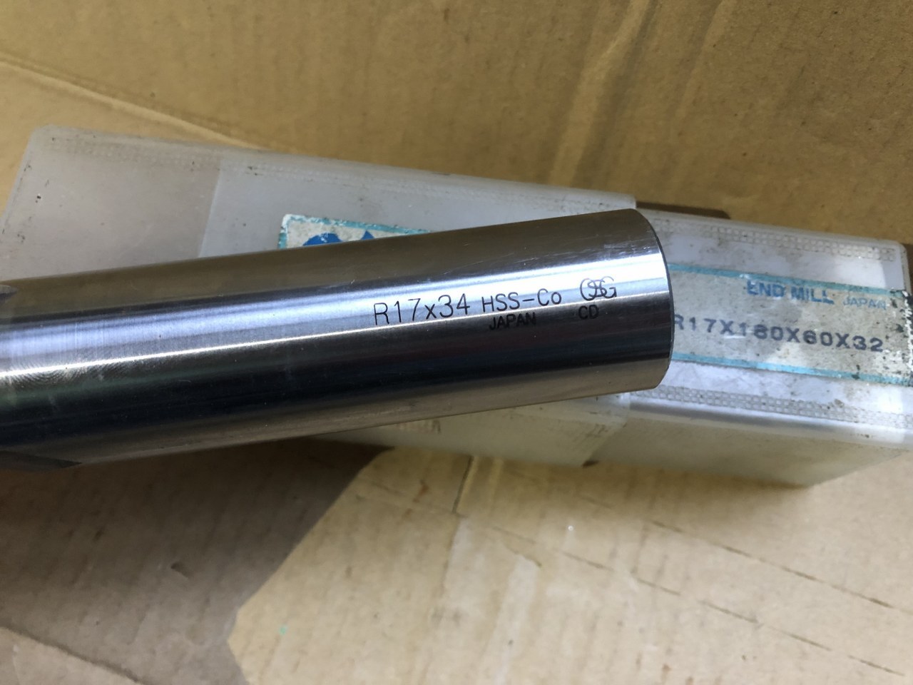 OSG/ オーエスジー ボールエンドミル 【ボールエンドミル】R17x34 Hss-Co