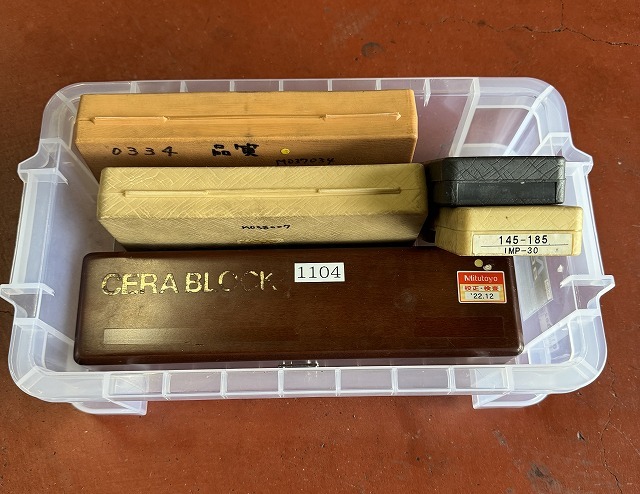 ミツトヨ ゲージブロック&マイクロメーターセット 1式