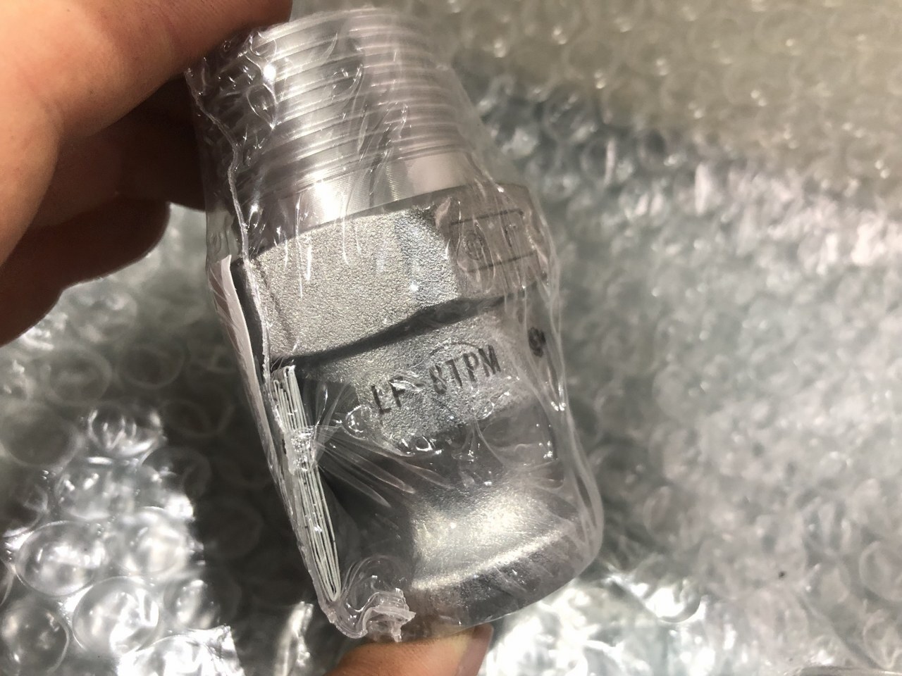 日東工器/NITTO KOHKI レバーロックカプラ　ステンレスプラグLF型（めねじ取付用） LF-8TPM（6個セット）