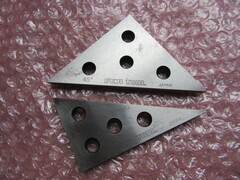 フジツールFUJI TOOL 精密三角定規 30°,45°