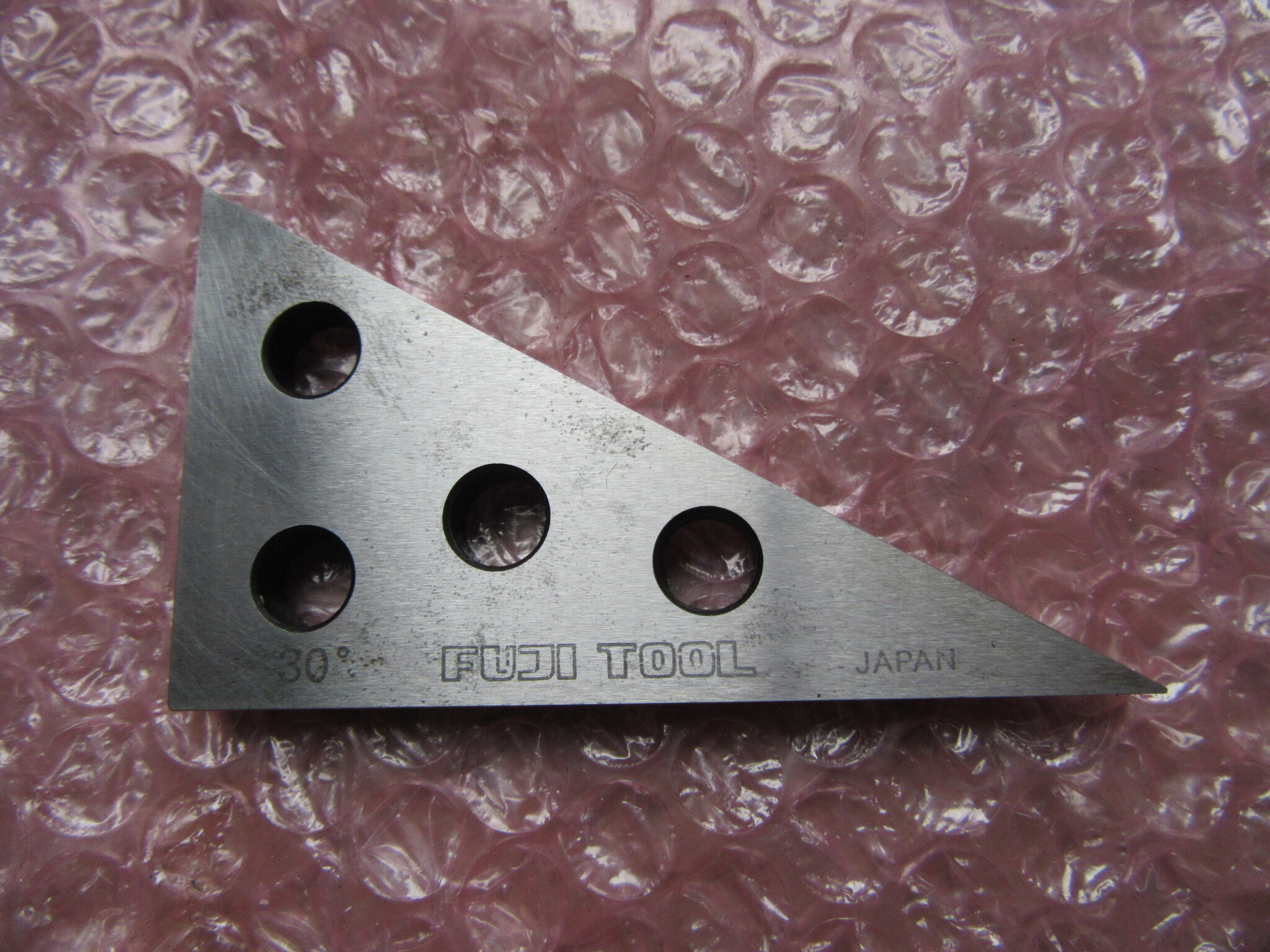 フジツールFUJI TOOL 精密三角定規 30°,45°