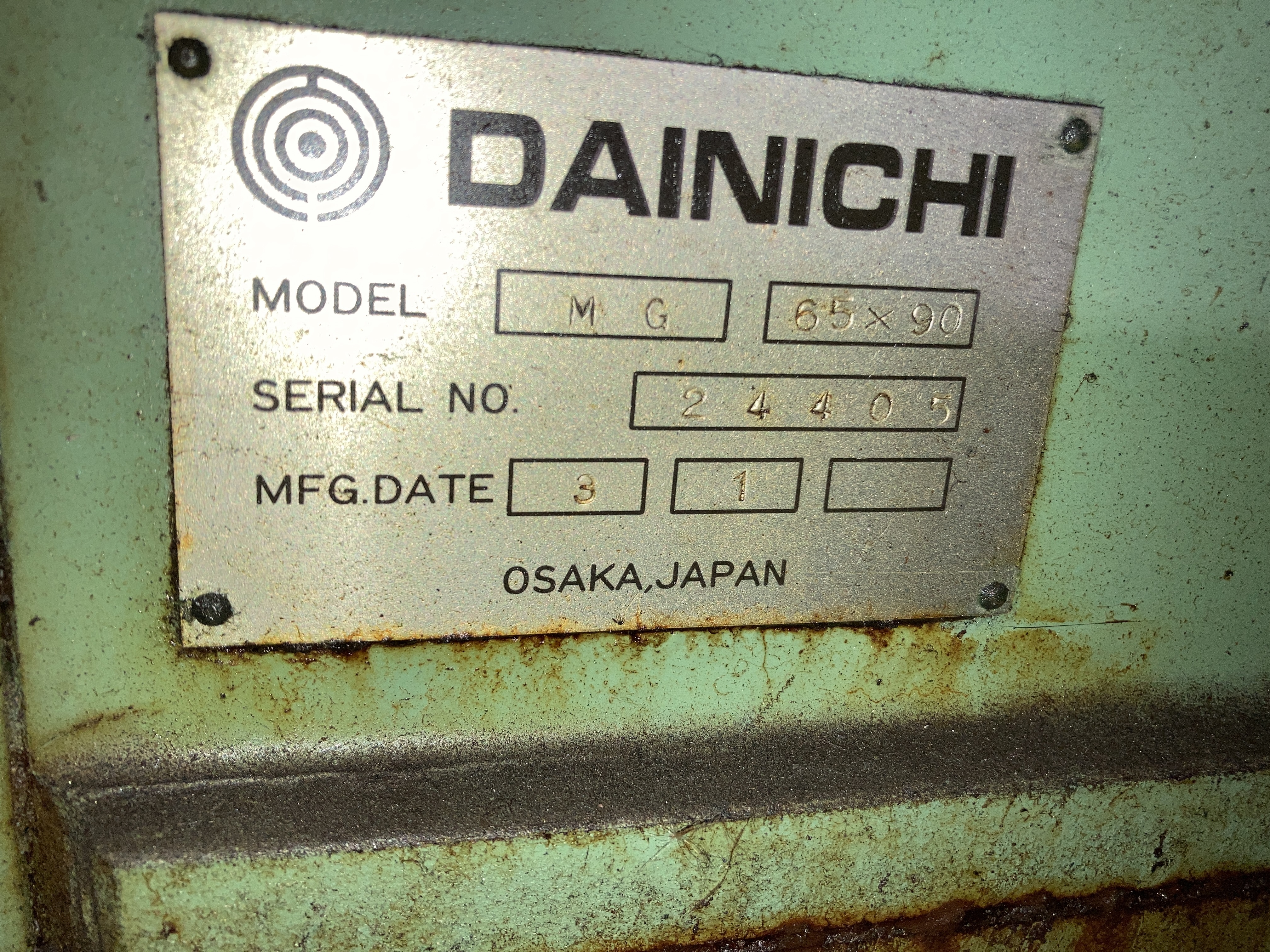 大日金属工業 NC旋盤 MG65×90