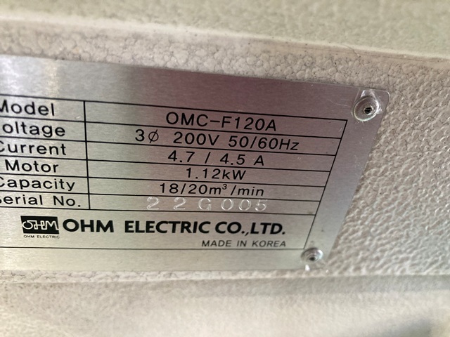 オーム電機 ミストコレクター OMC-F120A