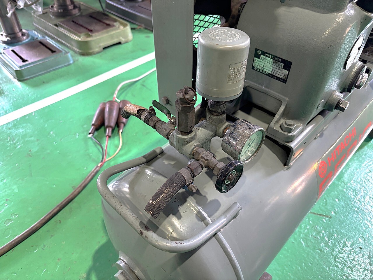 日立 コンプレッサー 1.5P-9.5V6