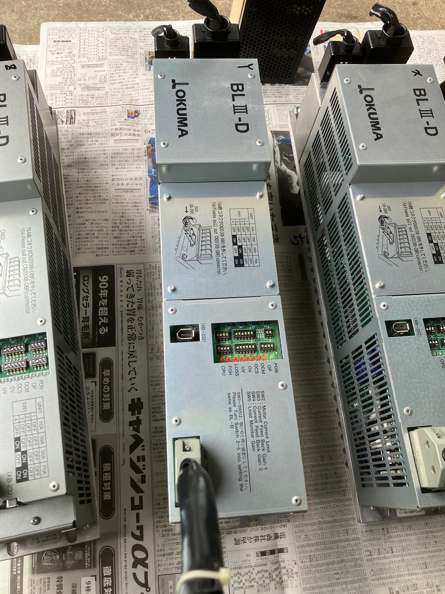オークマ サーボアンプ BLⅢ-D