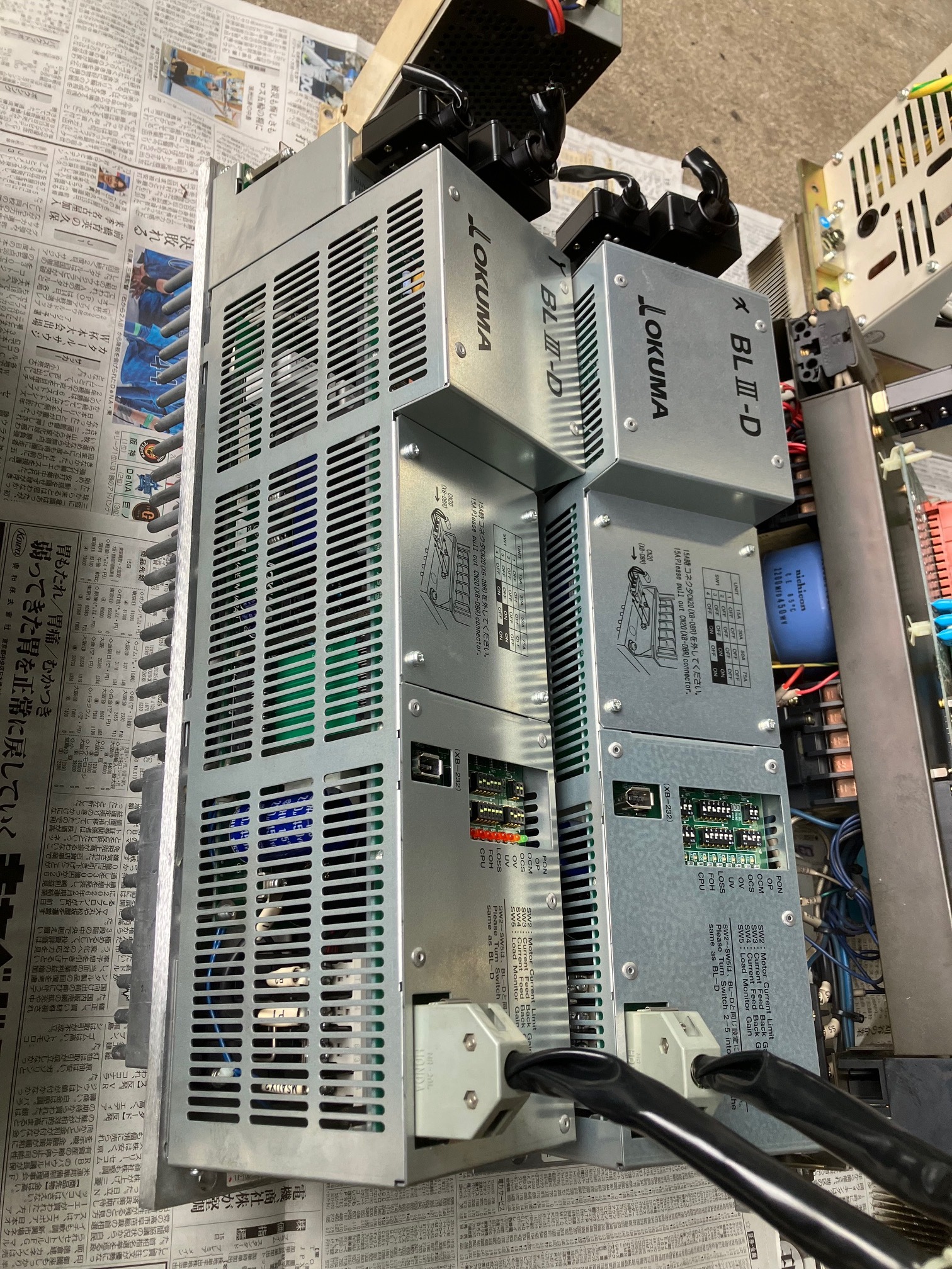 オークマ サーボアンプ BLⅢ-D