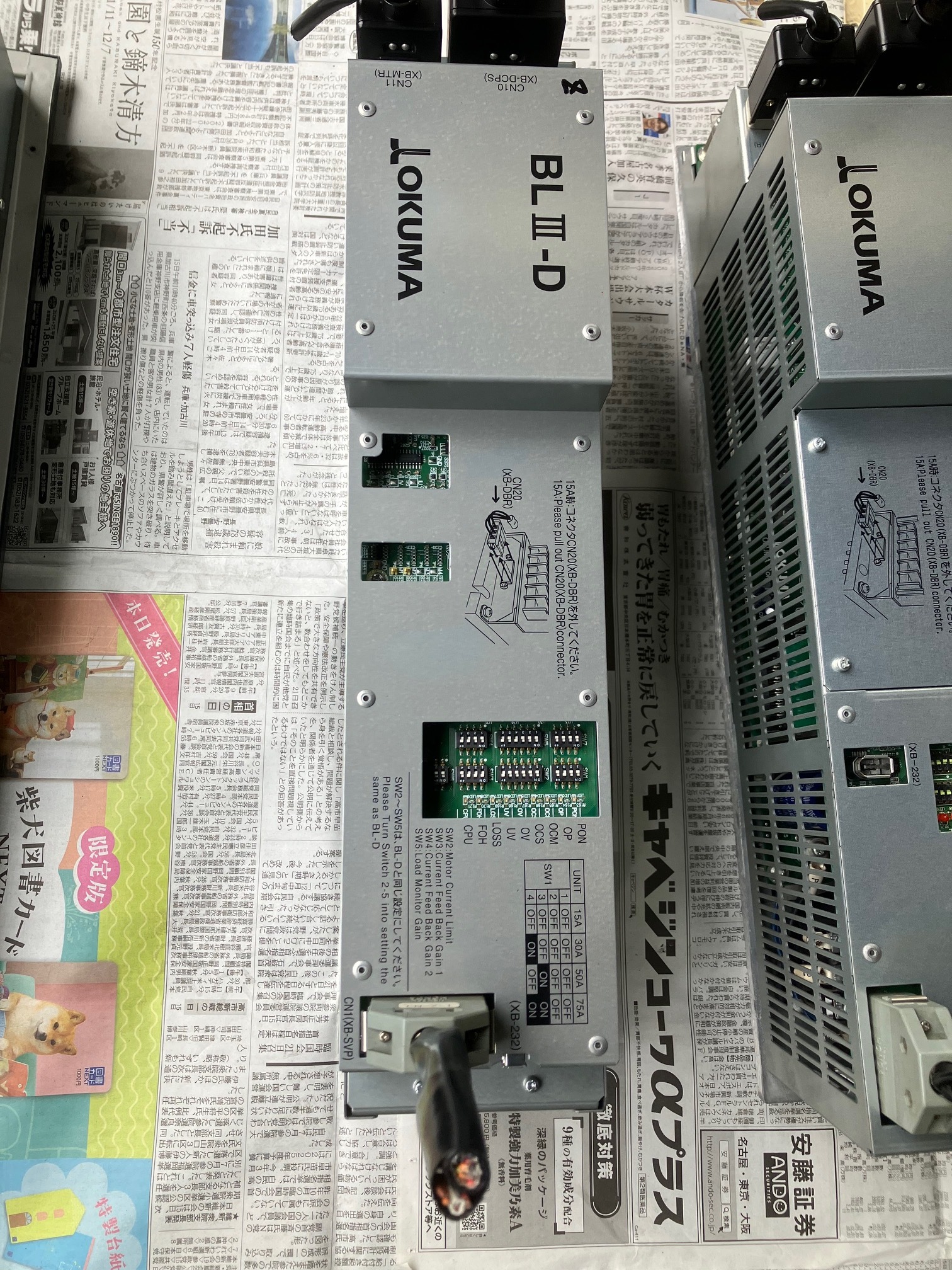 オークマ サーボアンプ BLⅢ-D