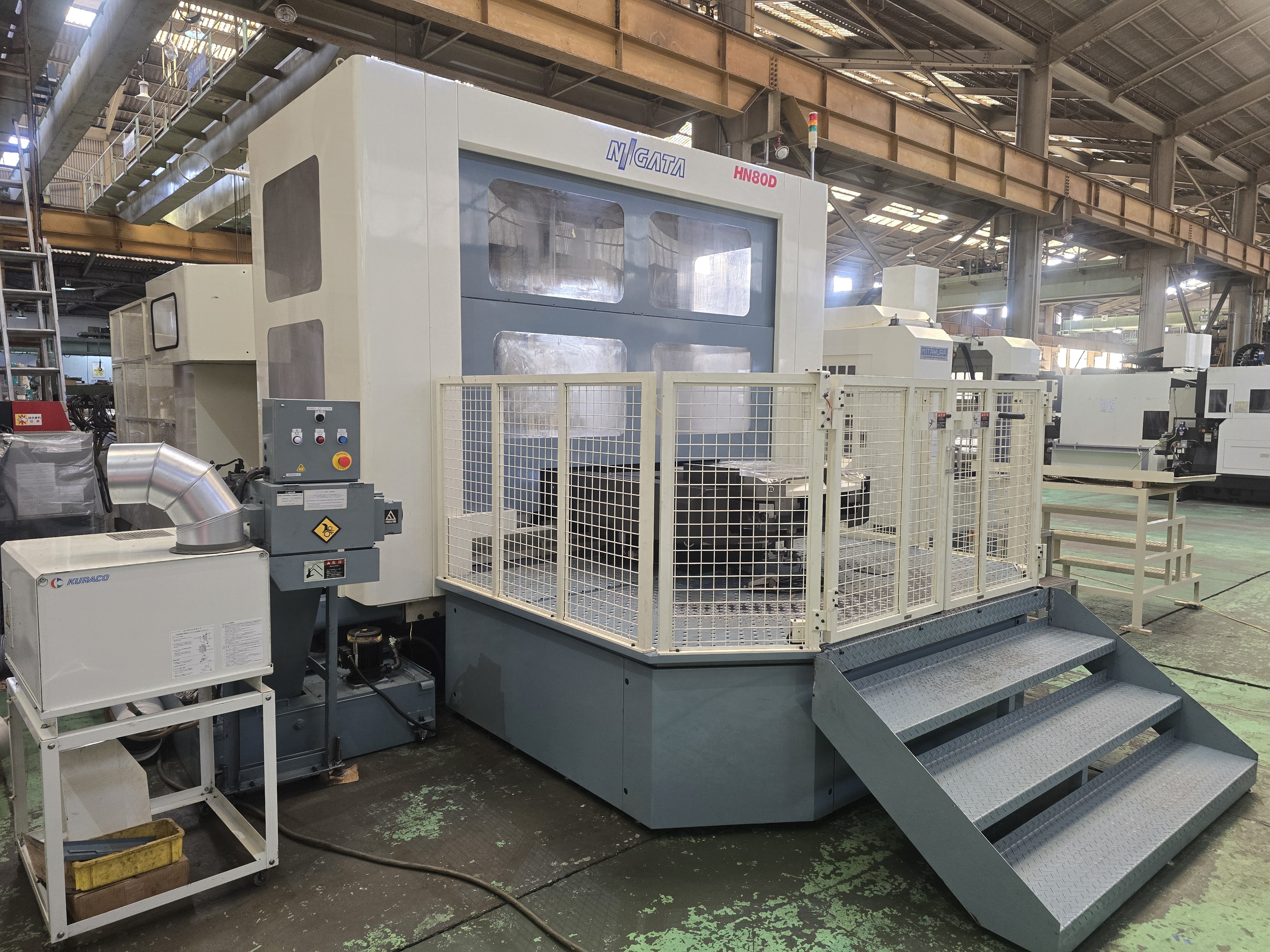 ニイガタ 横マシニングセンター HN80D