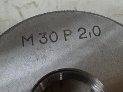 TOSOK｜トーソク ねじリングゲージ M30 P2.0