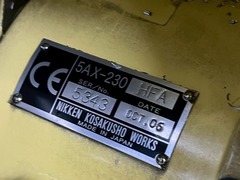 静岡鐵工所 立マシニング B-10V610HSL
