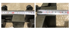 クランプ2個 150ｘ60ｘH70mm