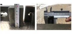 クランプ2個 150ｘ60ｘH70mm
