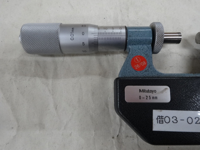MITUTOYO｜ミツトヨ 指示マイクロメーター ISM-25