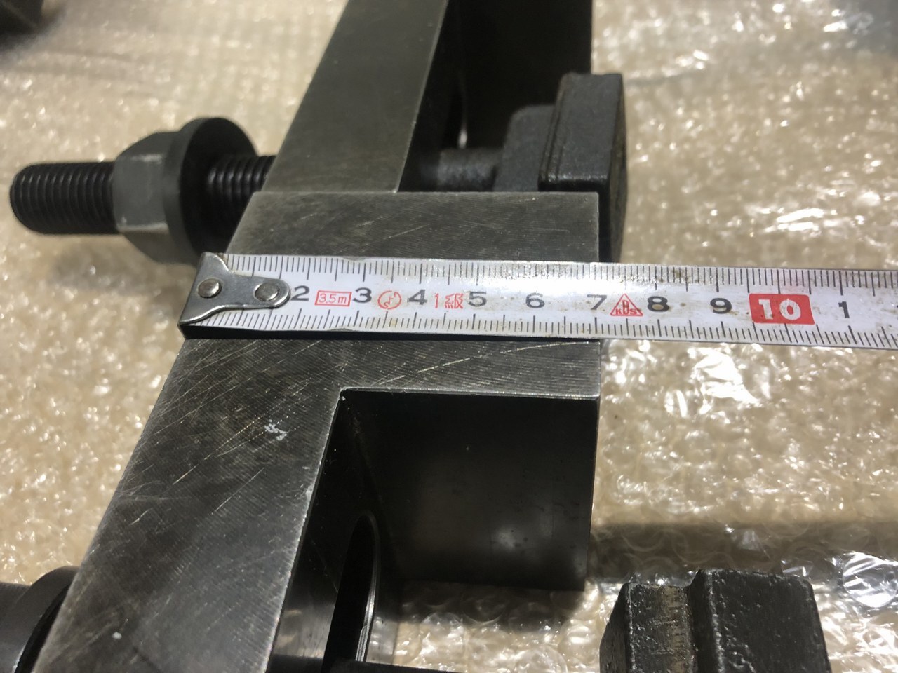 不明 クランプ2個 【クランプ2個】サイズ：70x150x70(mm)