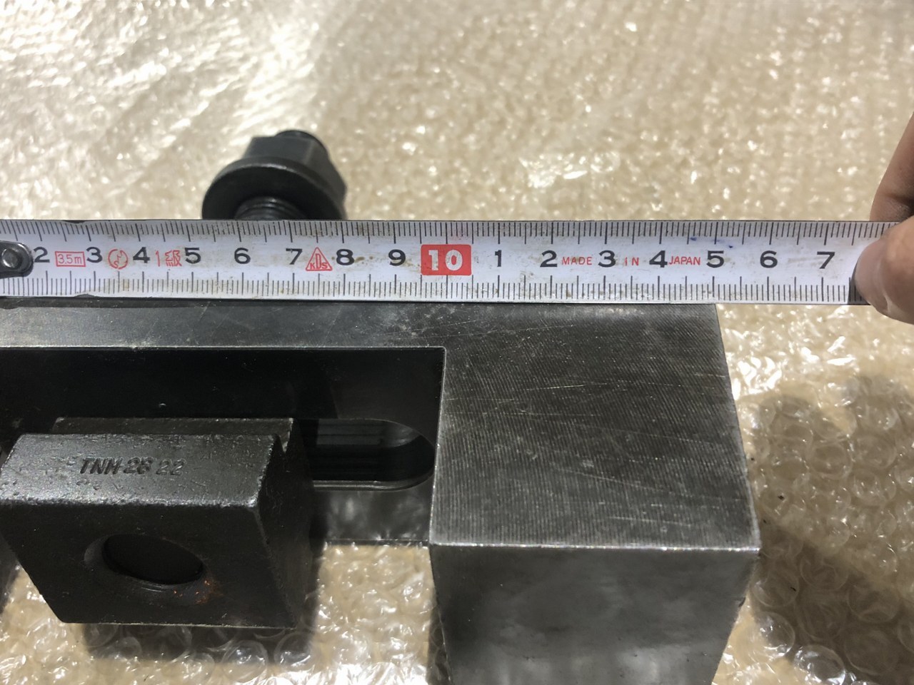 不明 クランプ2個 【クランプ2個】サイズ：70x150x70(mm)