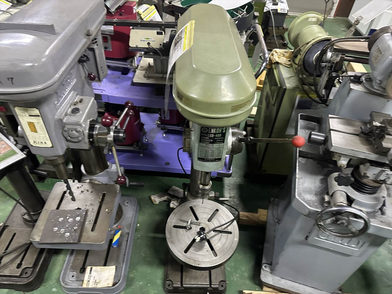 遠州工業 卓上ボール盤 ESD-460
