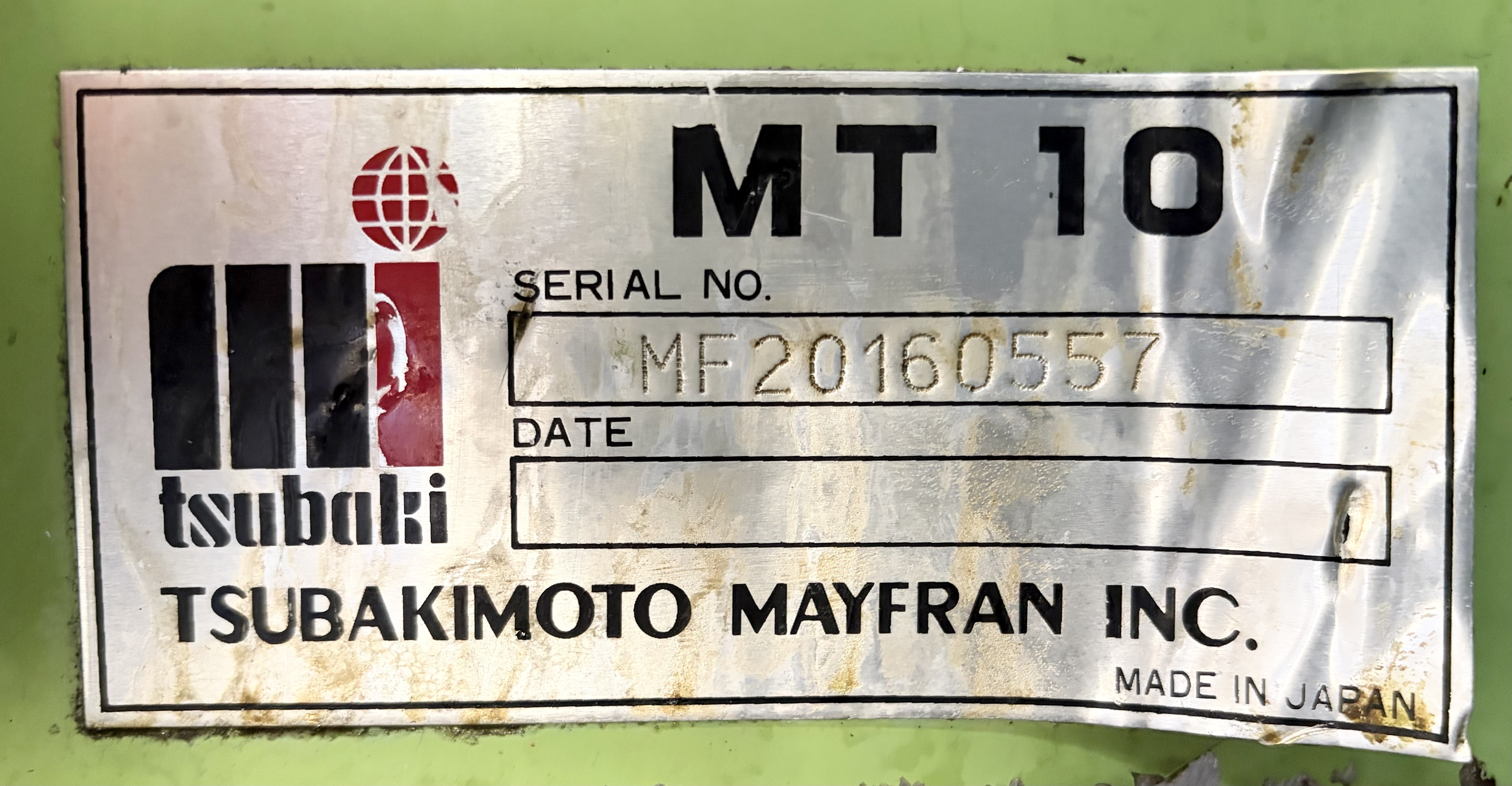 椿本メイフラン チップコン MT10