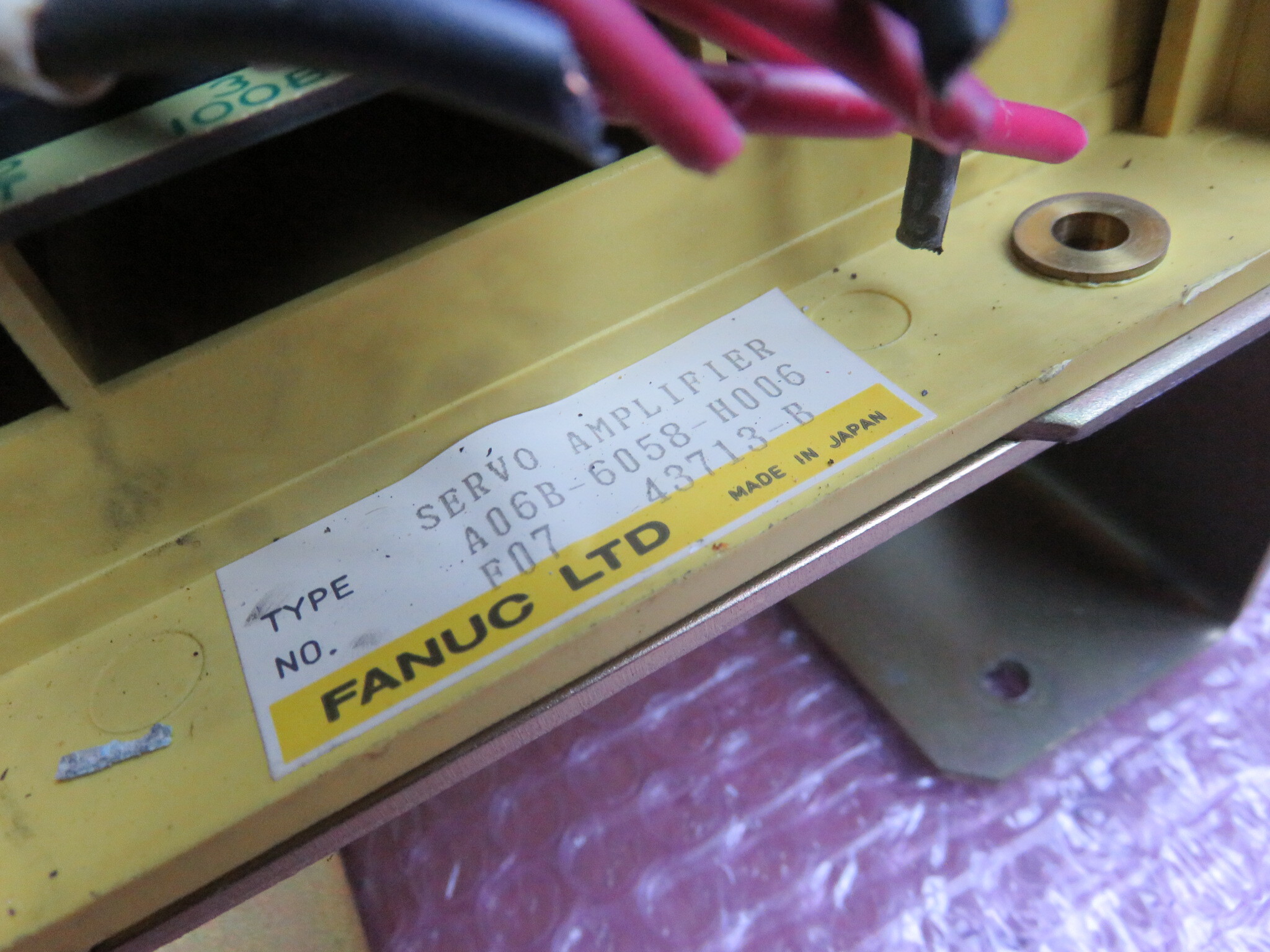 FANUC/ファナック サーボアンプ A06B-6058-H006