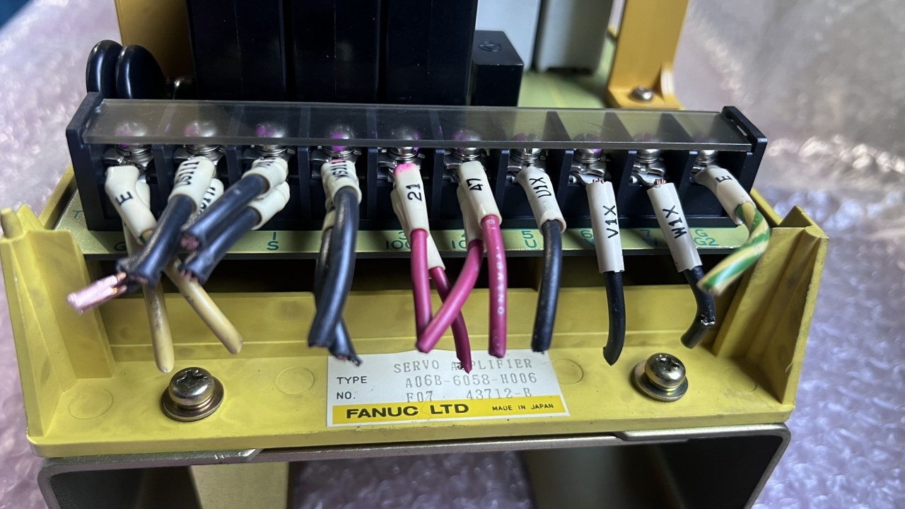 FANUC/ファナック サーボアンプ 【サーボアンプ】A06B-6058-H006