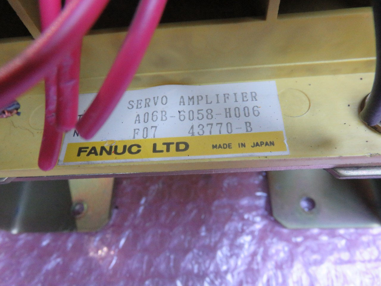 FANUC/ファナック サーボアンプ 【サーボアンプ】A06B-6058-H006