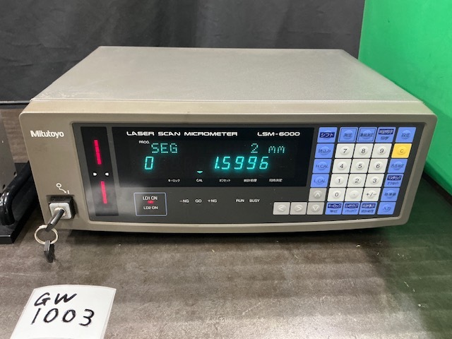 ミツトヨ レーザースキャンマイクロ LSM-500S