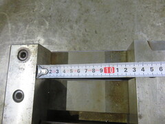 不明 バイス 口幅145mm 口高50mm 口開130mm