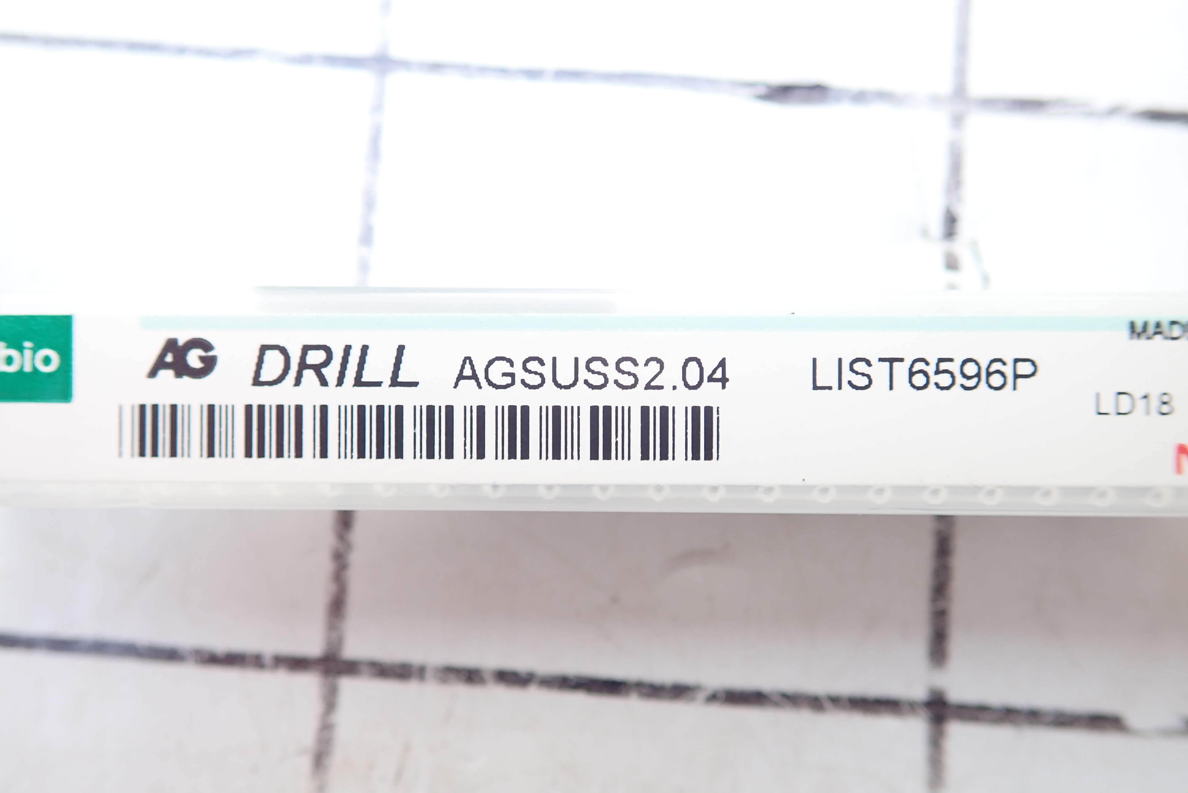 ドリル DRILL  AGSUSS2.04