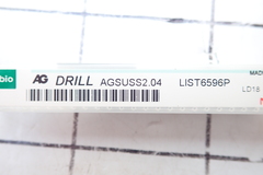 ドリル DRILL  AGSUSS2.04