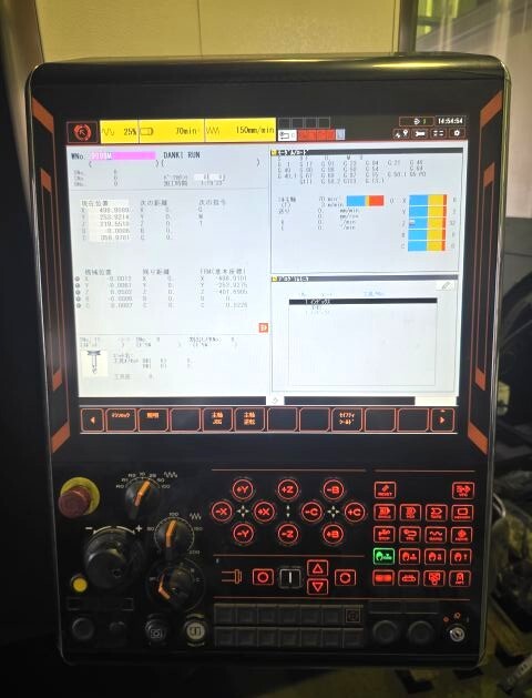 MAZAK 立形マシニングセンター VARIAXIS J-600-5X