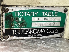 津田駒 傾斜円テーブル TT-300