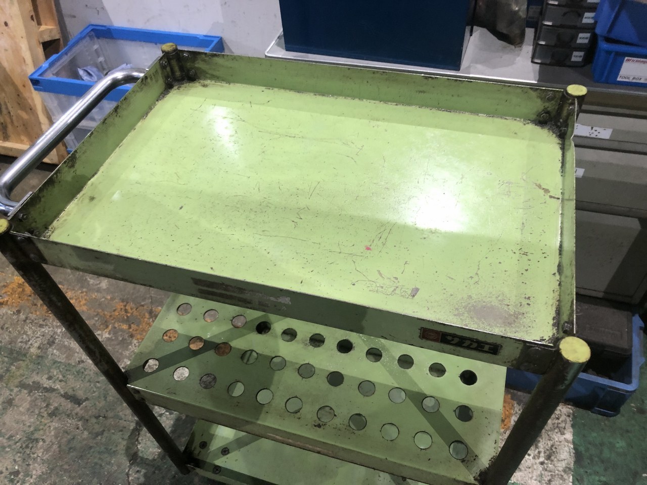 サカエ/SAKAE ツールワゴン W670xD400xH875(mm)　
