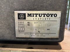 ミツトヨ 石定盤