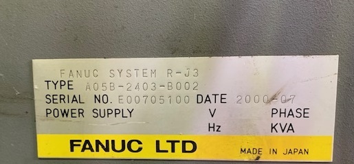 ファナック製 　溶接ロボット FANUC Robot　ARC MATE　120iL