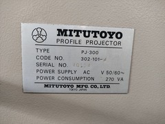 ミツトヨ 投影機 PJ300
