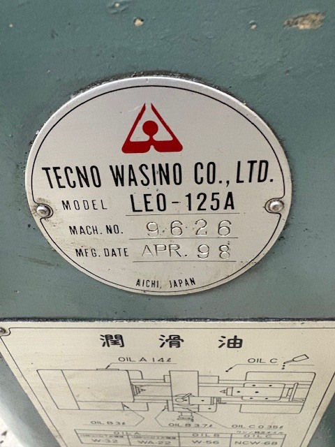 ワシノ 8尺旋盤 LEO125A