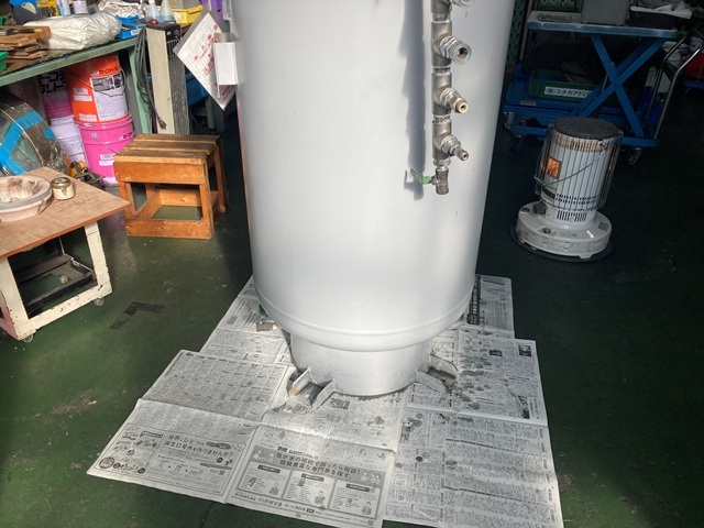 明治 エアータンク 590L