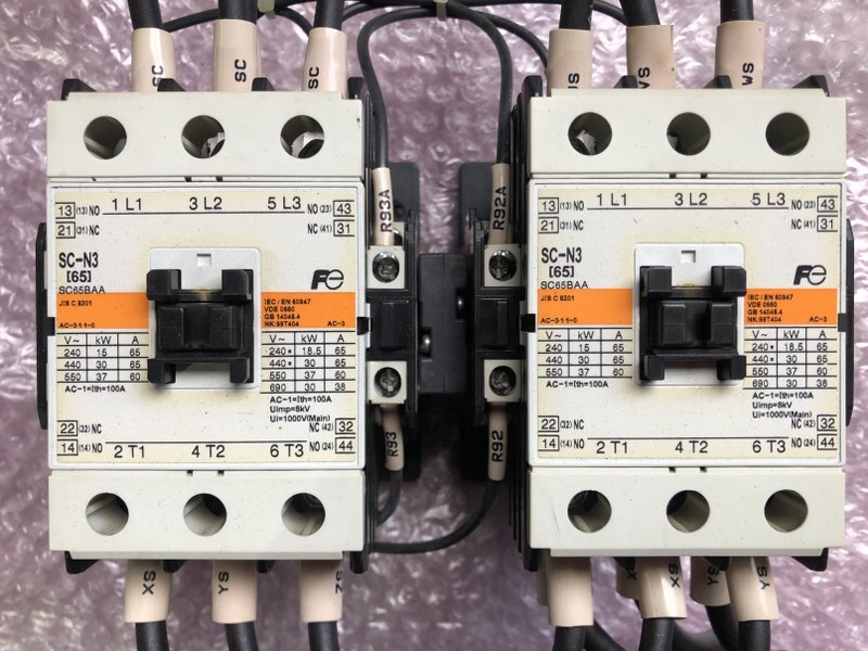 富士電機 電磁接触器 【電磁接触器】SC-N3