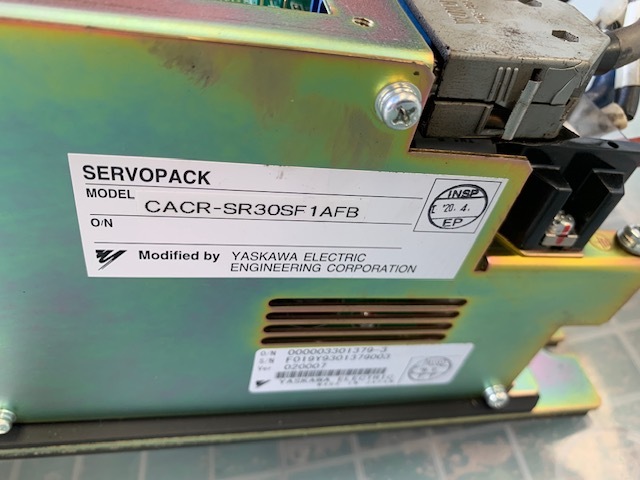 安川電機 リニューアルサーボパック CACR-SR30SF1AFB | マシンライフ