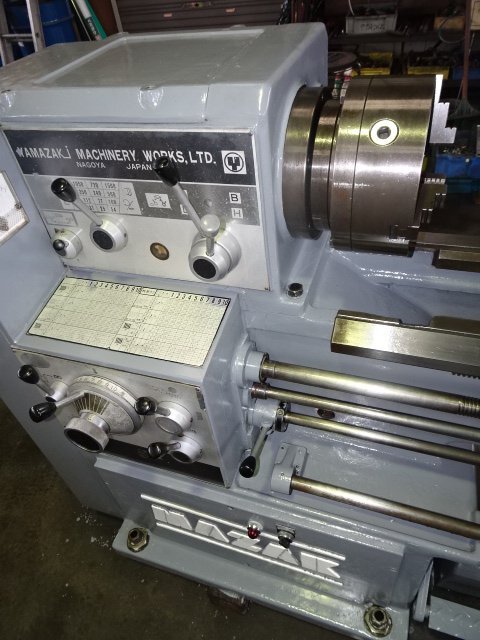 山﨑鉄工 9尺旋盤 M-1500