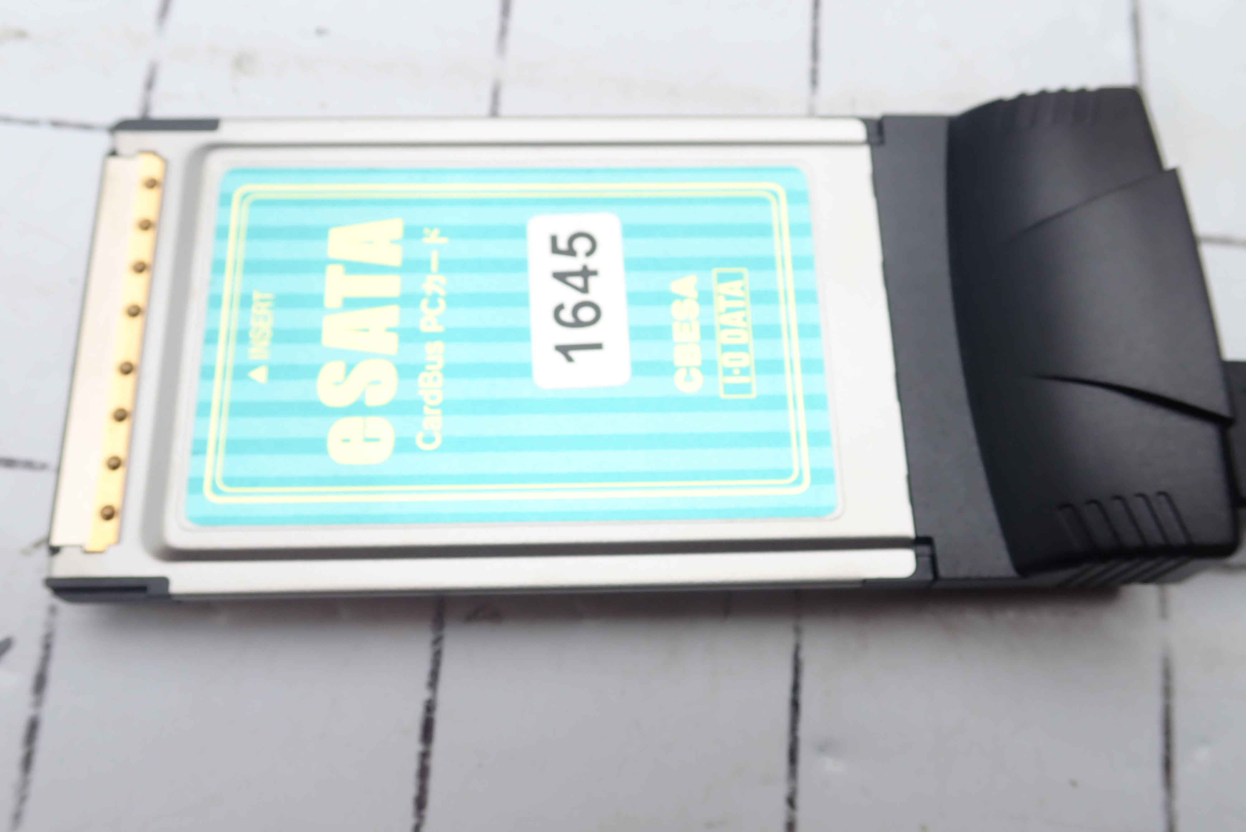 IOデータ機器 e SATA CardBus Pcカード 型番C BESA TODATA