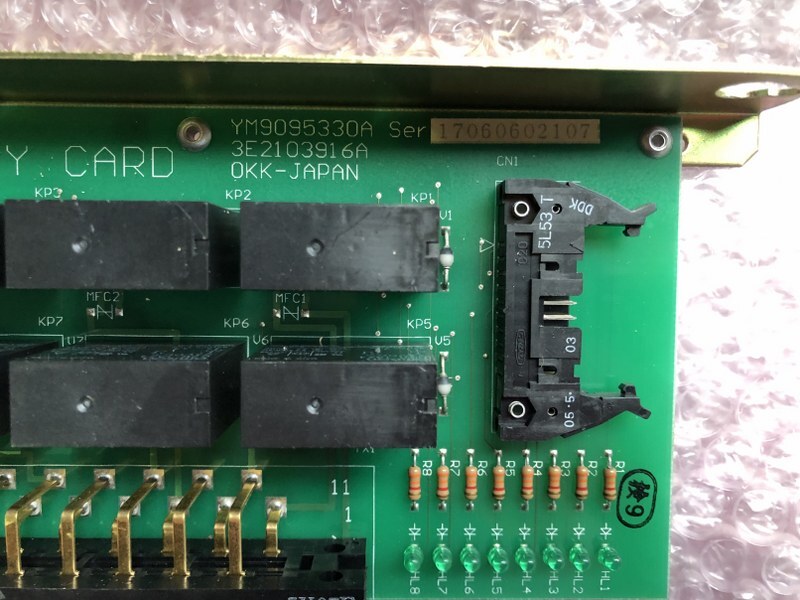 OKK JAPAN POWER RELAY CARD 【POWER RELAY CARD】YM9095330A  3E2103916A