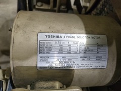 西芝電機/東芝 オイルレスコンプレッサー SLP86-7T3