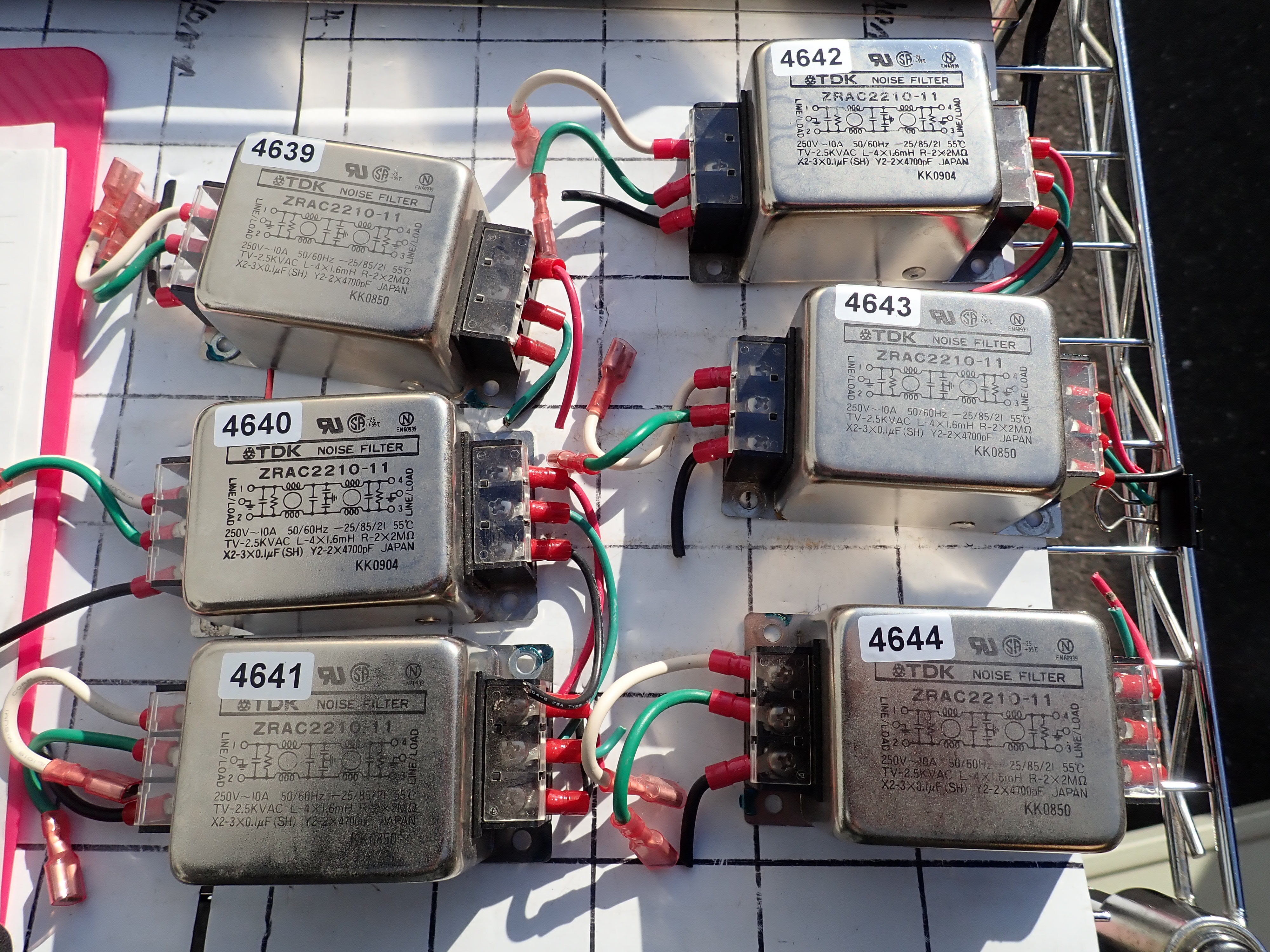 TDK   ノイズフィルター ZRAC2210‑11