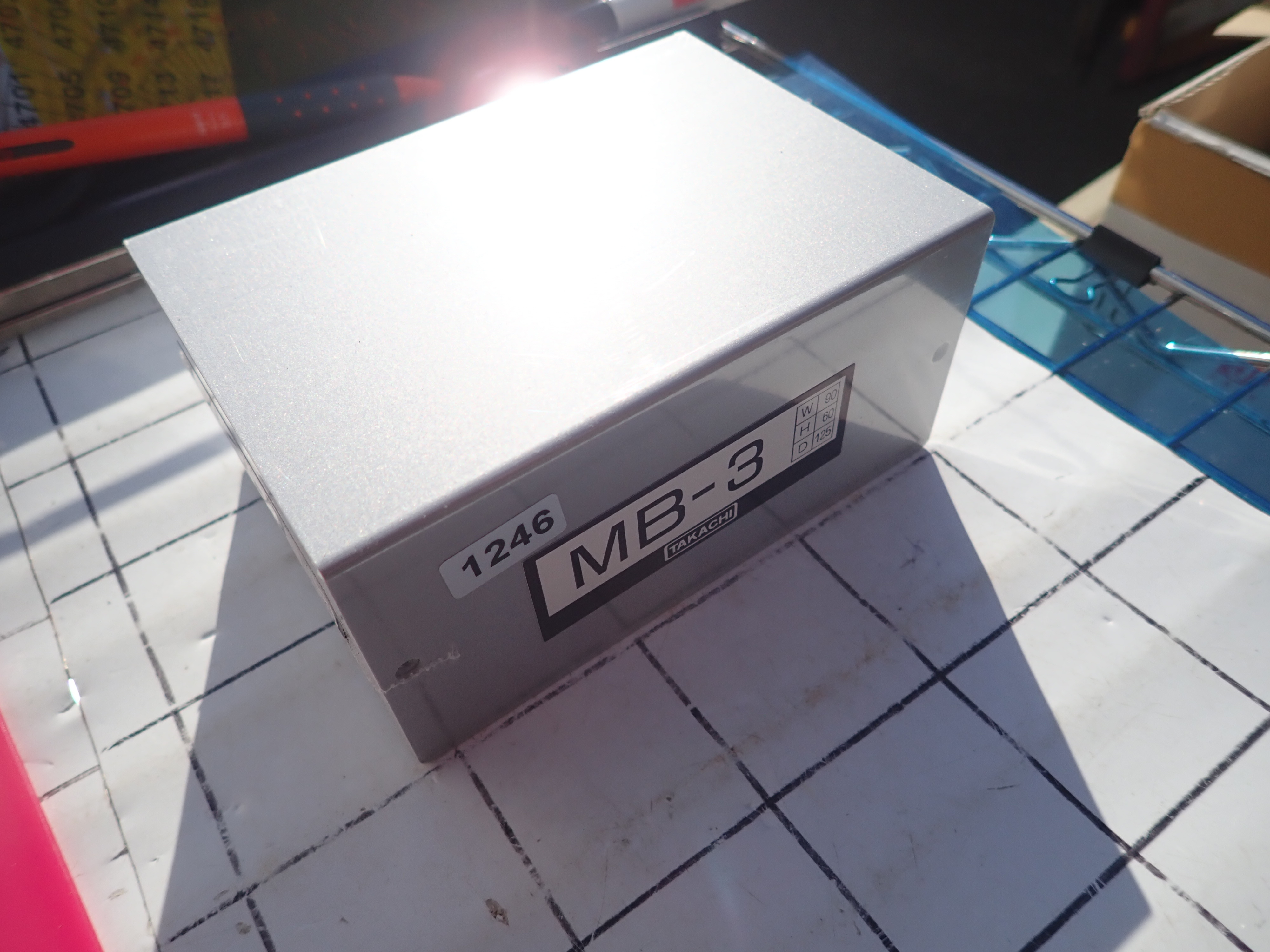 TAKAICHI   MB-03 90x60x125 アルミケース(4個)  MB-03 90x60x125