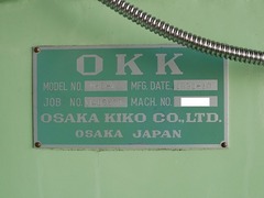 OKK #2 ベッド形立フライス盤 MH-2V