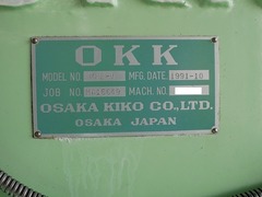 OKK #2 ベッド形立フライス盤 MH-2V