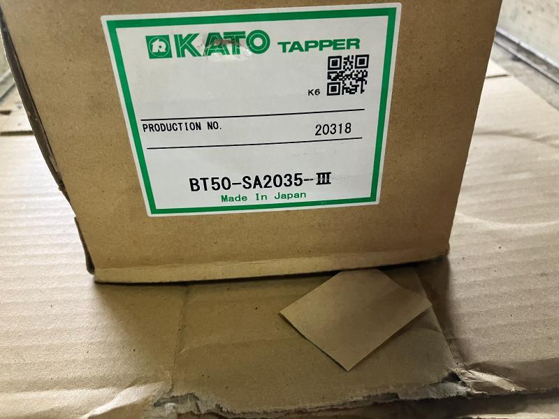 カトウ工機 タッパー BT50-SA2035-III