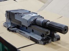 津田駒工業 油圧マシンバイス 口金巾125mm