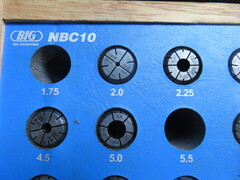 BIG/ビッグ スプリングコレットセット NBC10　**欠品あり**