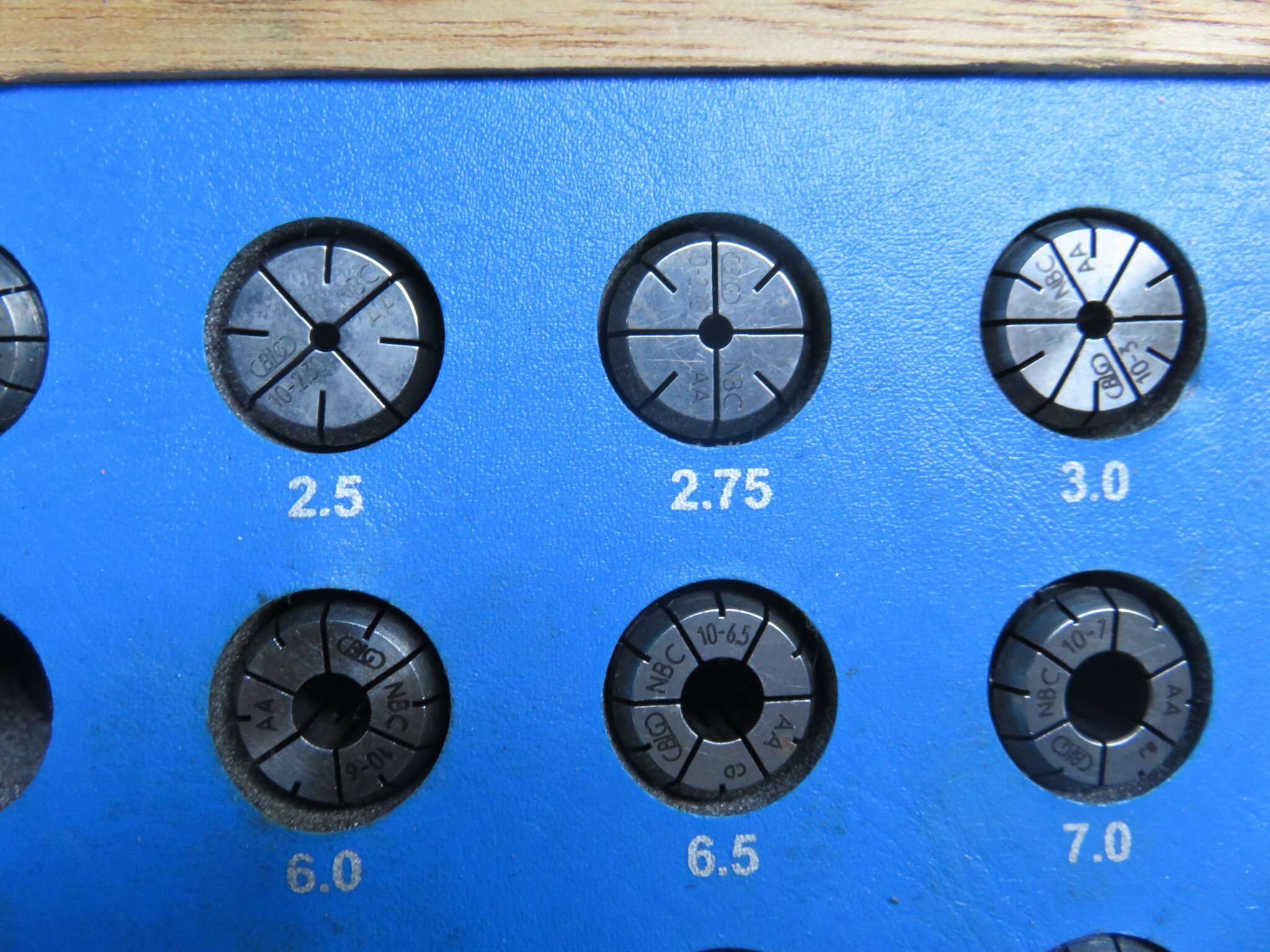 BIG/ビッグ スプリングコレットセット NBC10　**欠品あり**